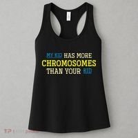 Trisomy 21 Parents Down Syndrome Awareness Gift Women's Tank Top thumb 3