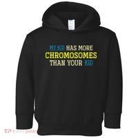 Trisomy 21 Parents Down Syndrome Awareness Gift Toddler Hoodie thumb 0