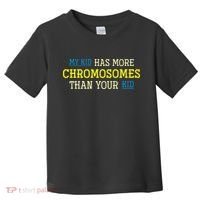 Trisomy 21 Parents Down Syndrome Awareness Gift Toddler T-Shirt thumb 0