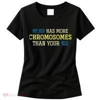 Trisomy 21 Parents Down Syndrome Awareness Gift Women's T-Shirt thumb 0