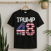 Trump 2028 President 45 47 48 American Flag Trump 2028 T-Shirt thumb 2