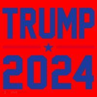 Trump 2024 Political Republican Santa Hat thumb 1