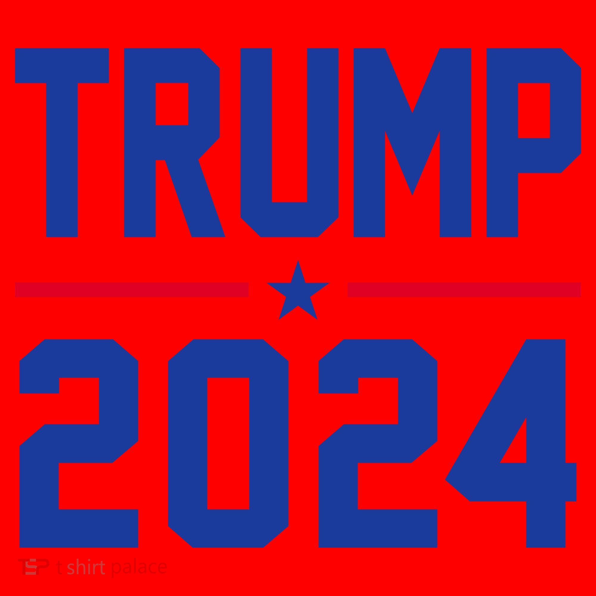 Trump 2024 Political Republican Santa Hat