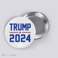 Trump 2024 Political Republican Button thumb 0