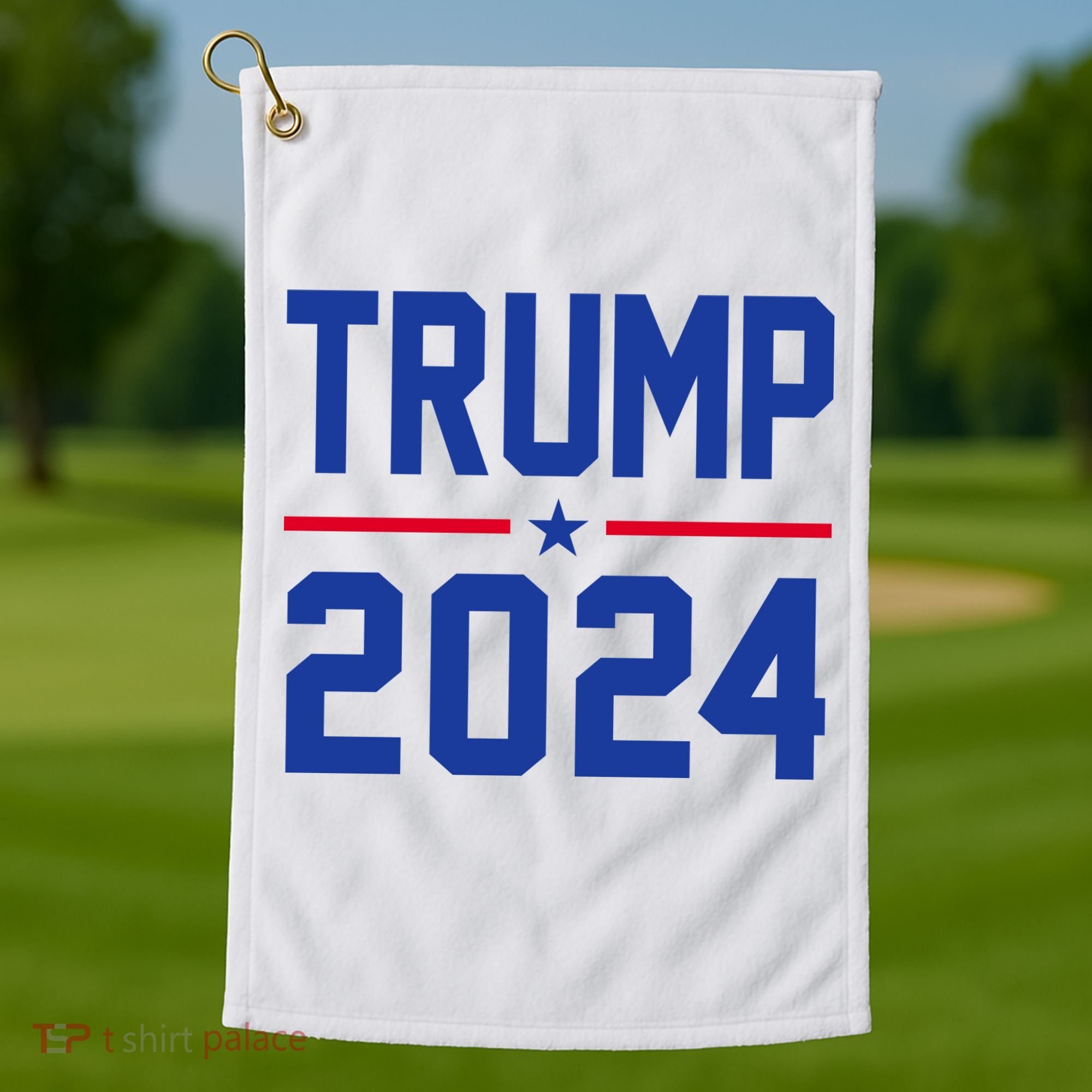 Trump 2024 Political Republican Golf Towel