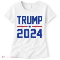 Trump 2024 Political Republican Women's T-Shirt thumb 0