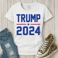 Trump 2024 Political Republican Women's T-Shirt thumb 3