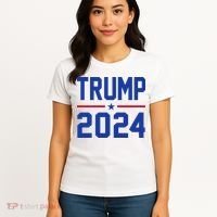 Trump 2024 Political Republican Women's T-Shirt thumb 4