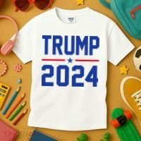 Trump 2024 Political Republican Kids T-Shirt thumb 3