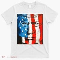 Trump 2024 Patriotic Flag Facepaint Donald Trump 4th Of July T-Shirt thumb 0