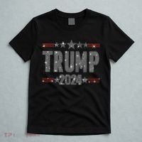 Trump 2024 Rhinestone Trump Rally T-Shirt thumb 5