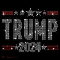 Trump 2024 Rhinestone Trump Rally Coffee Mug thumb 5