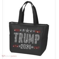 Trump 2024 Rhinestone Trump Rally Tote Bag thumb 3