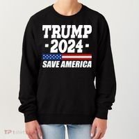 Trump 2024 Save America Women's Sweatshirt thumb 0