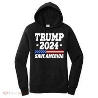 Trump 2024 Save America Women's Hoodie thumb 0