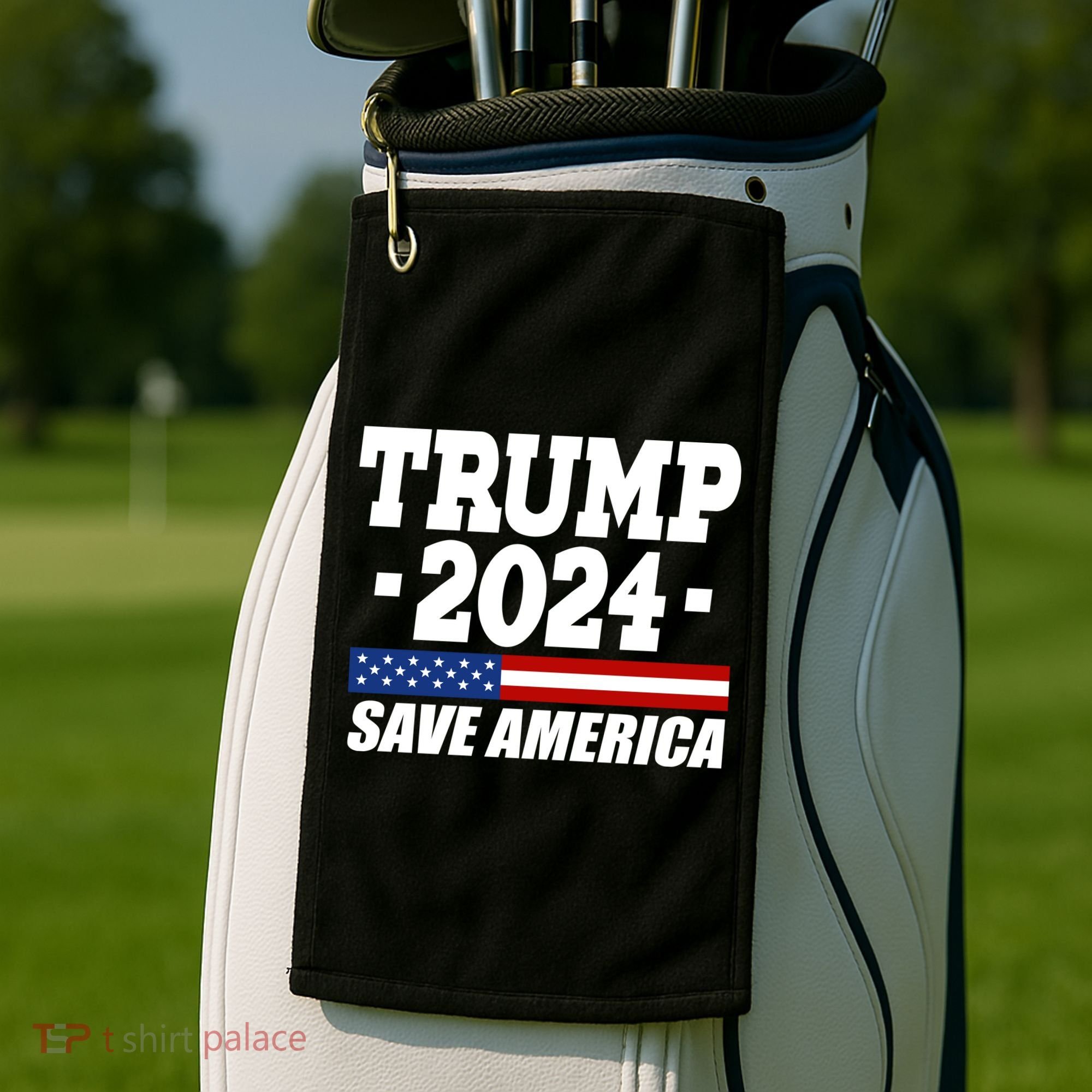 Trump 2024 Save America Golf Towel