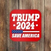 Trump 2024 Save America Coaster thumb 0
