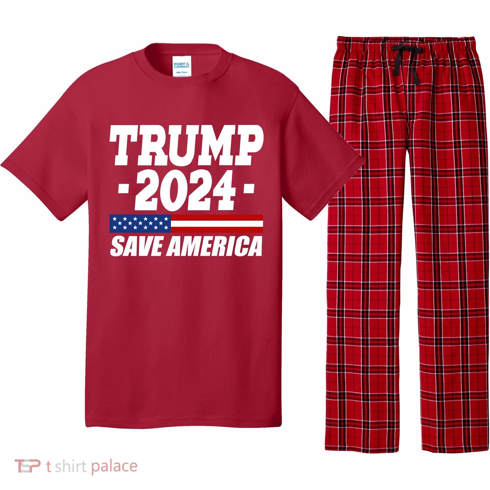 Trump 2024 Save America Pajama Set
