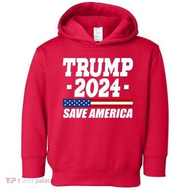Trump 2024 Save America Toddler Hoodie