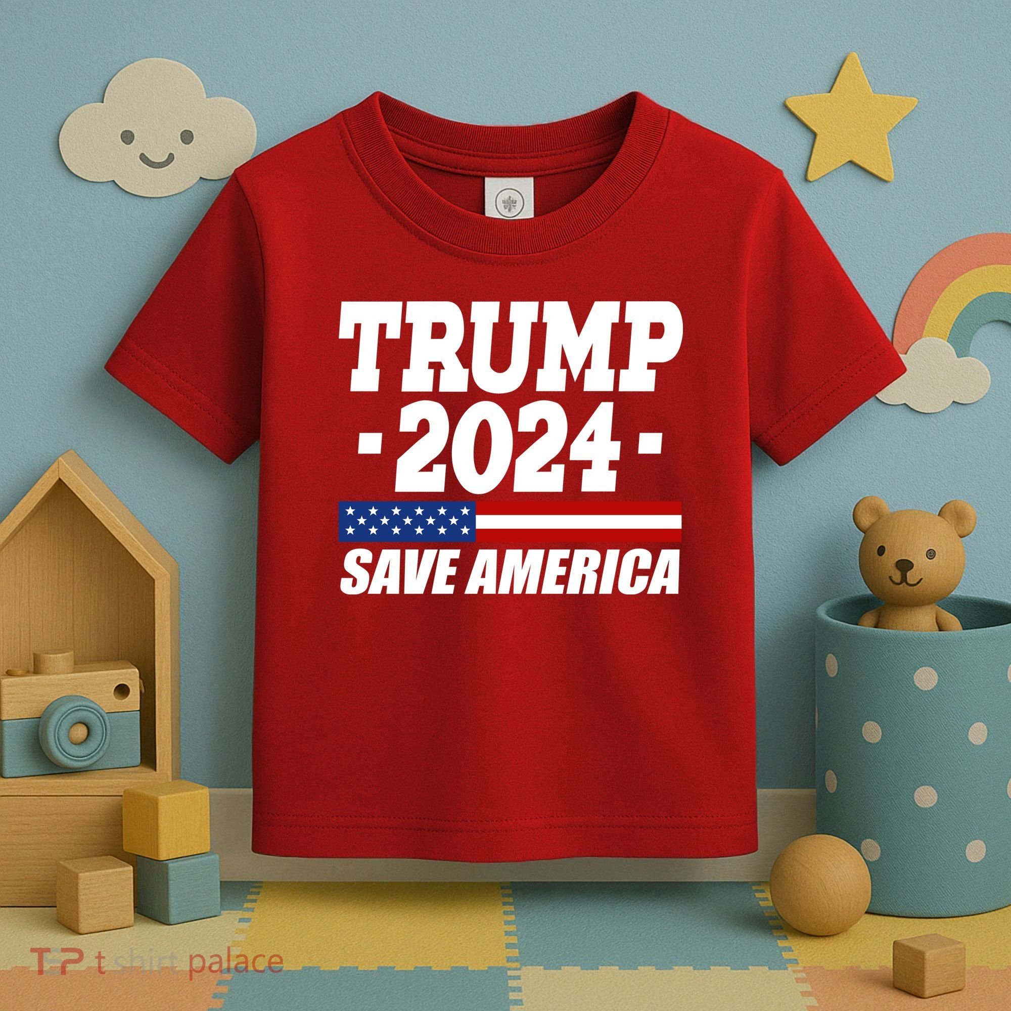 Trump 2024 Save America Toddler T-Shirt