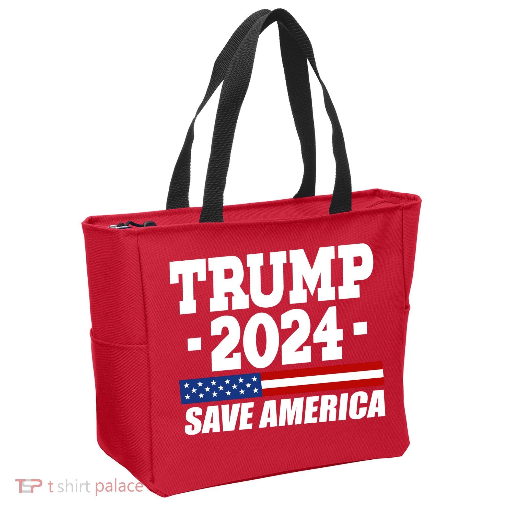 Trump 2024 Save America Tote Bag