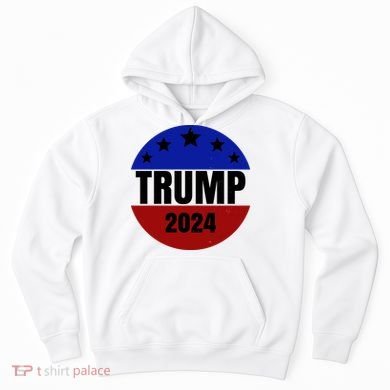 Trump 2024 Star Logo Hoodie