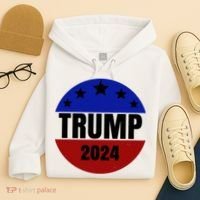Trump 2024 Star Logo Hoodie thumb 4
