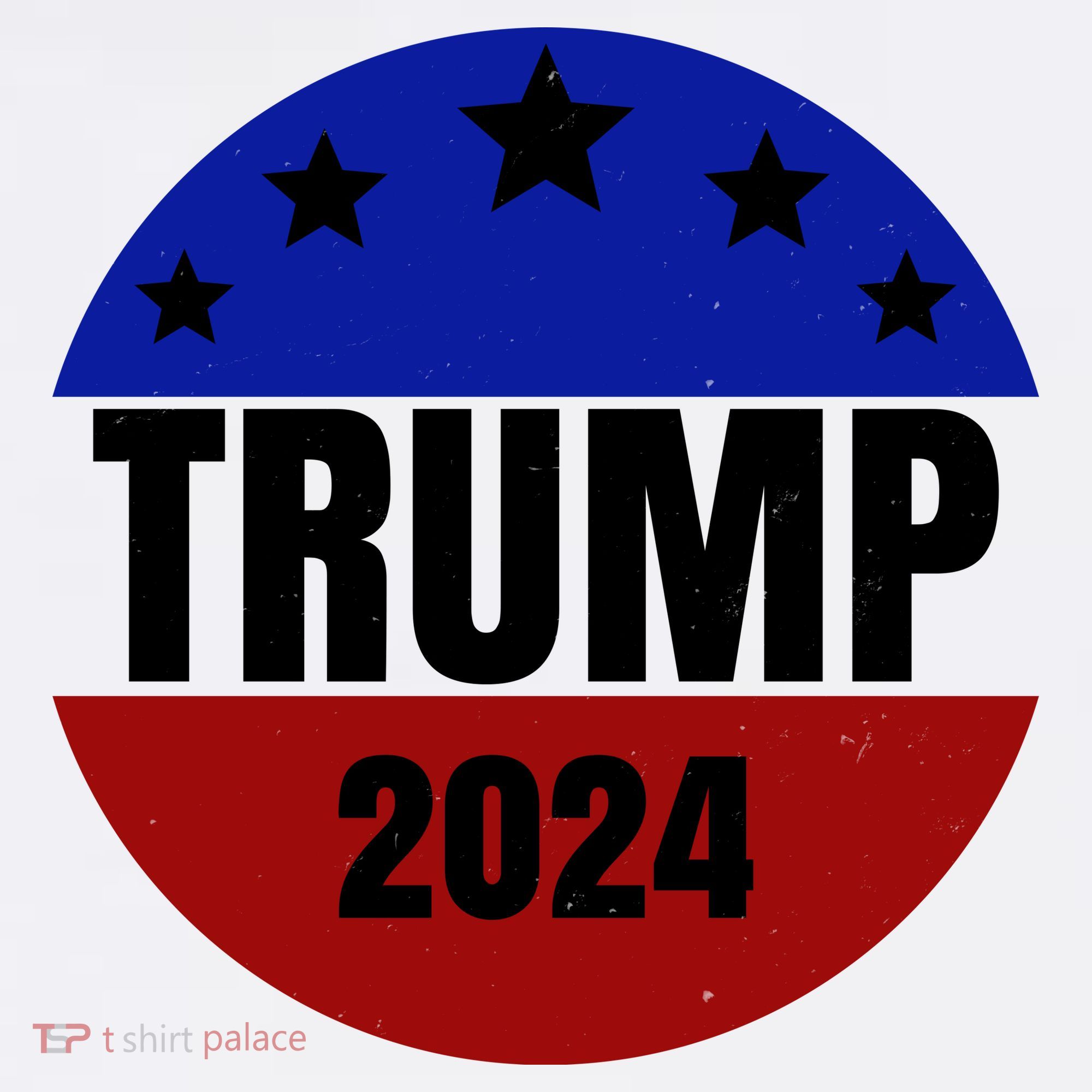 Trump 2024 Star Logo Hoodie