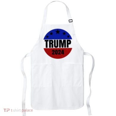 Trump 2024 Star Logo Apron