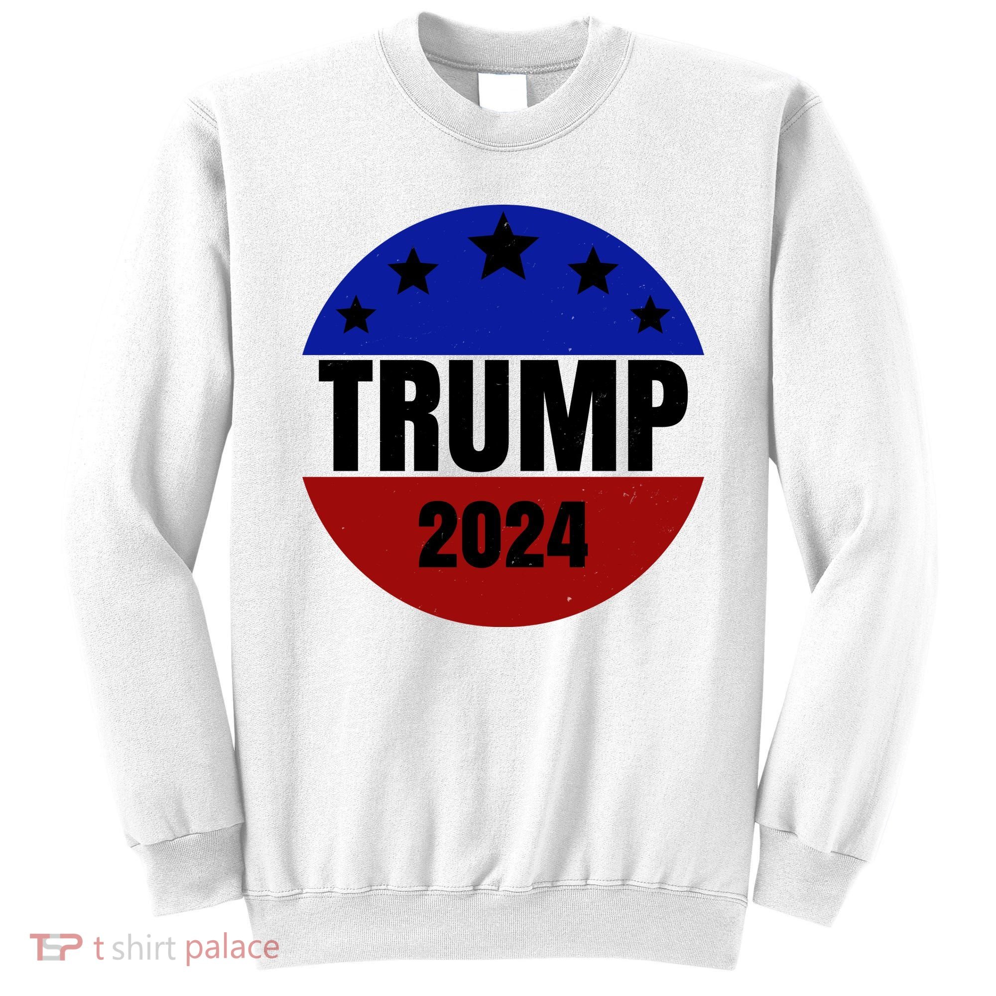 Trump 2024 Star Logo Sweatshirt