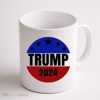 Trump 2024 Star Logo Coffee Mug thumb 1