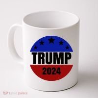 Trump 2024 Star Logo Coffee Mug thumb 0