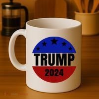 Trump 2024 Star Logo Coffee Mug thumb 4