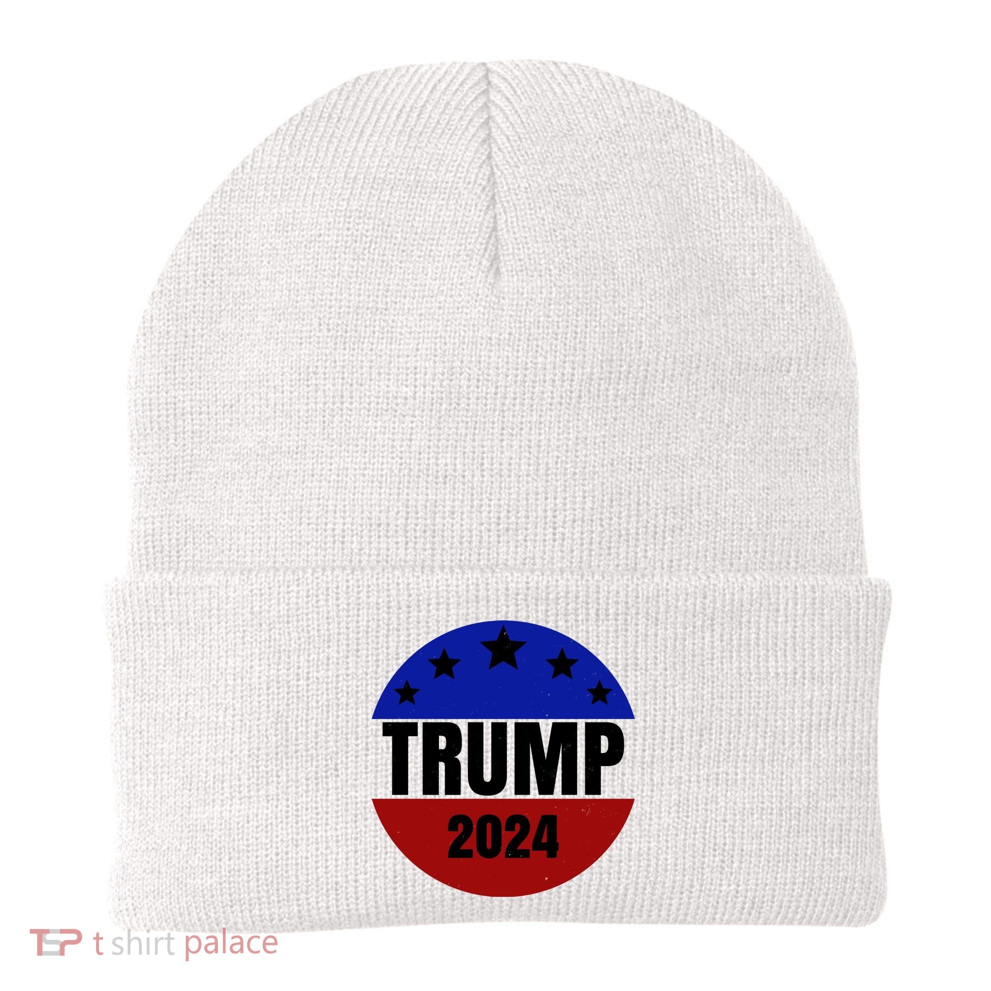 Trump 2024 Star Logo Beanie
