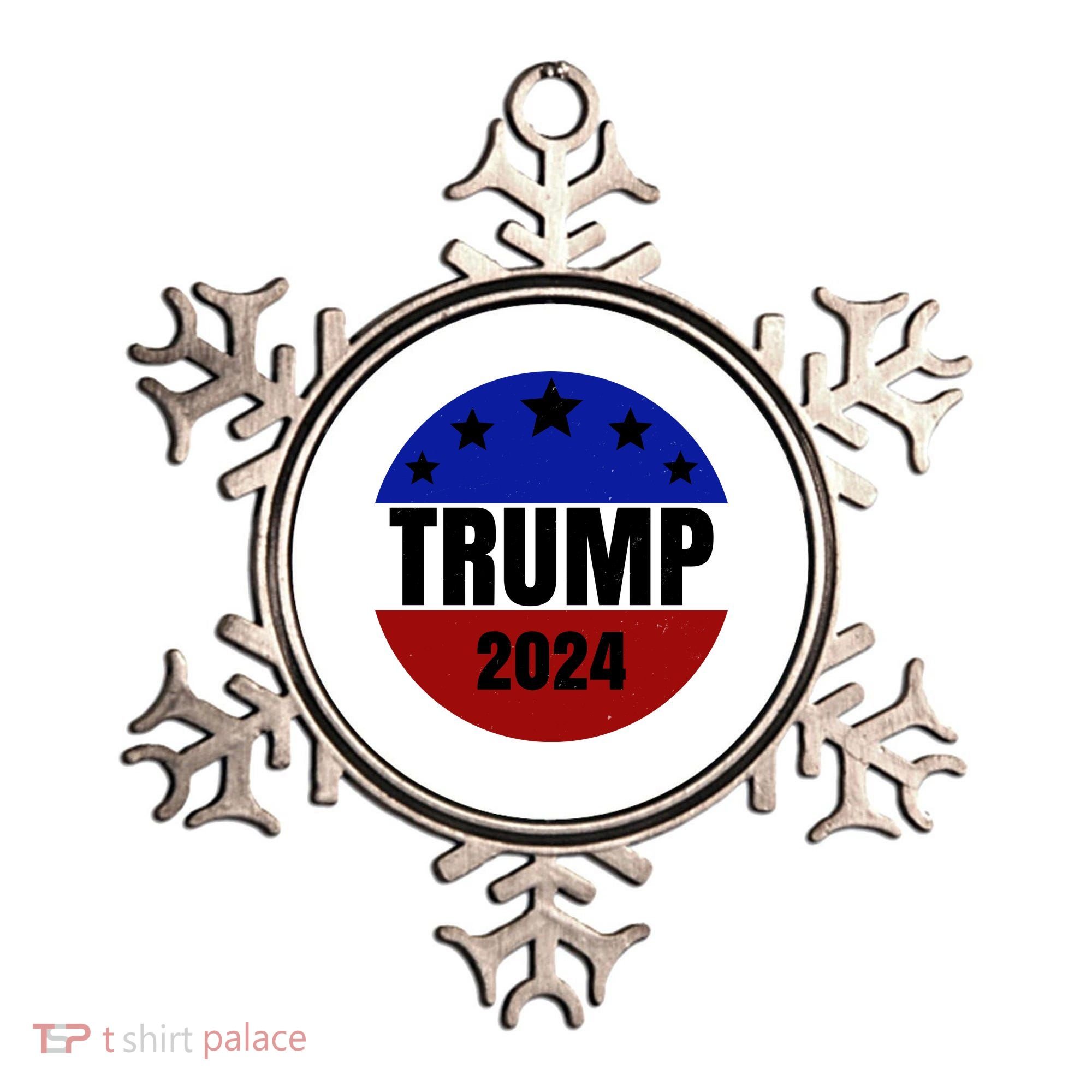 Trump 2024 Star Logo Ornament