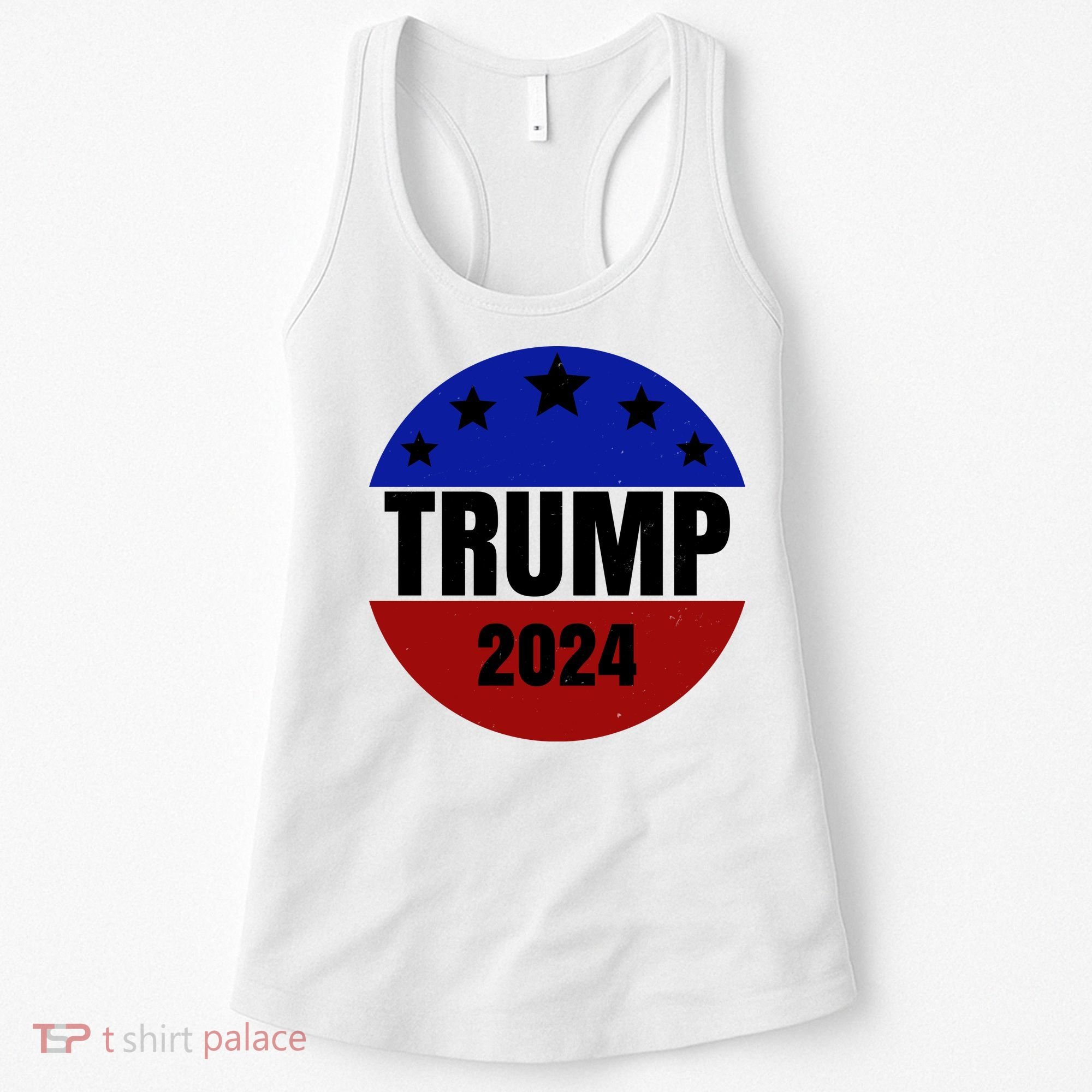 Trump 2024 Star Logo Women's Tank Top