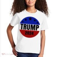 Trump 2024 Star Logo Kids T-Shirt thumb 2