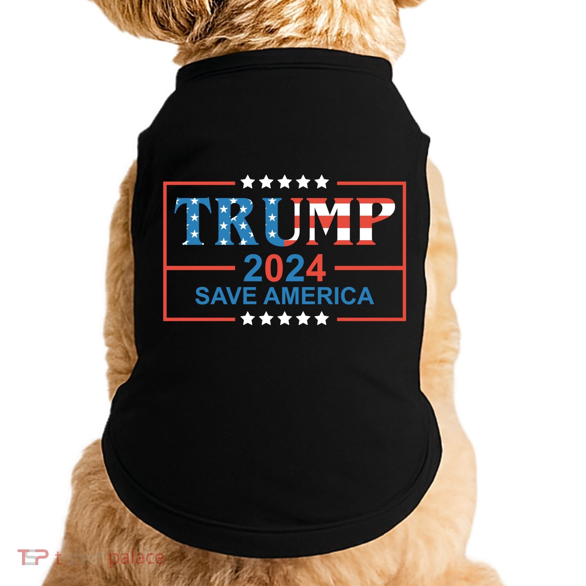 Trump 2024 Save America Doggie Tank