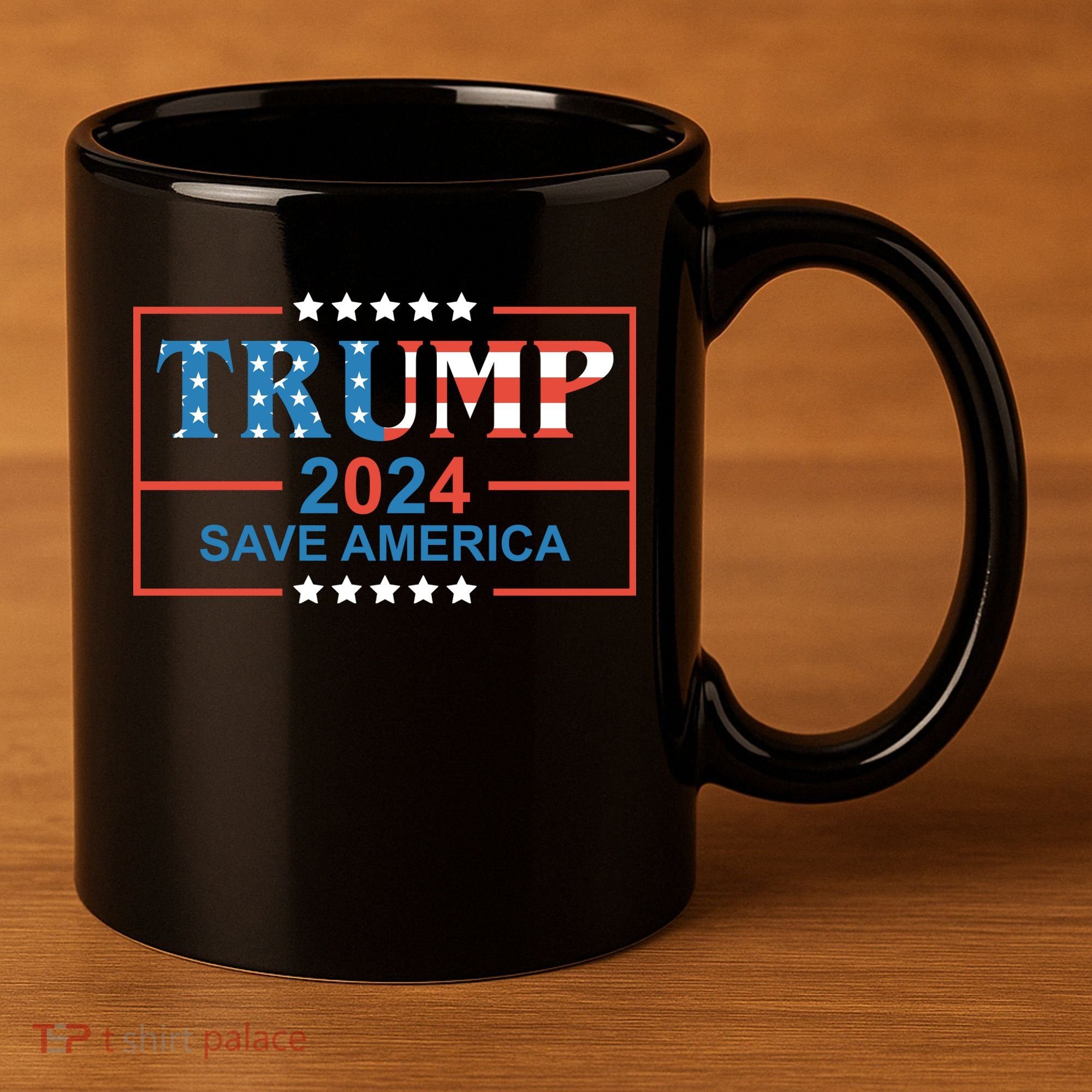 Trump 2024 Save America 11oz C Handle Ceramic Mug
