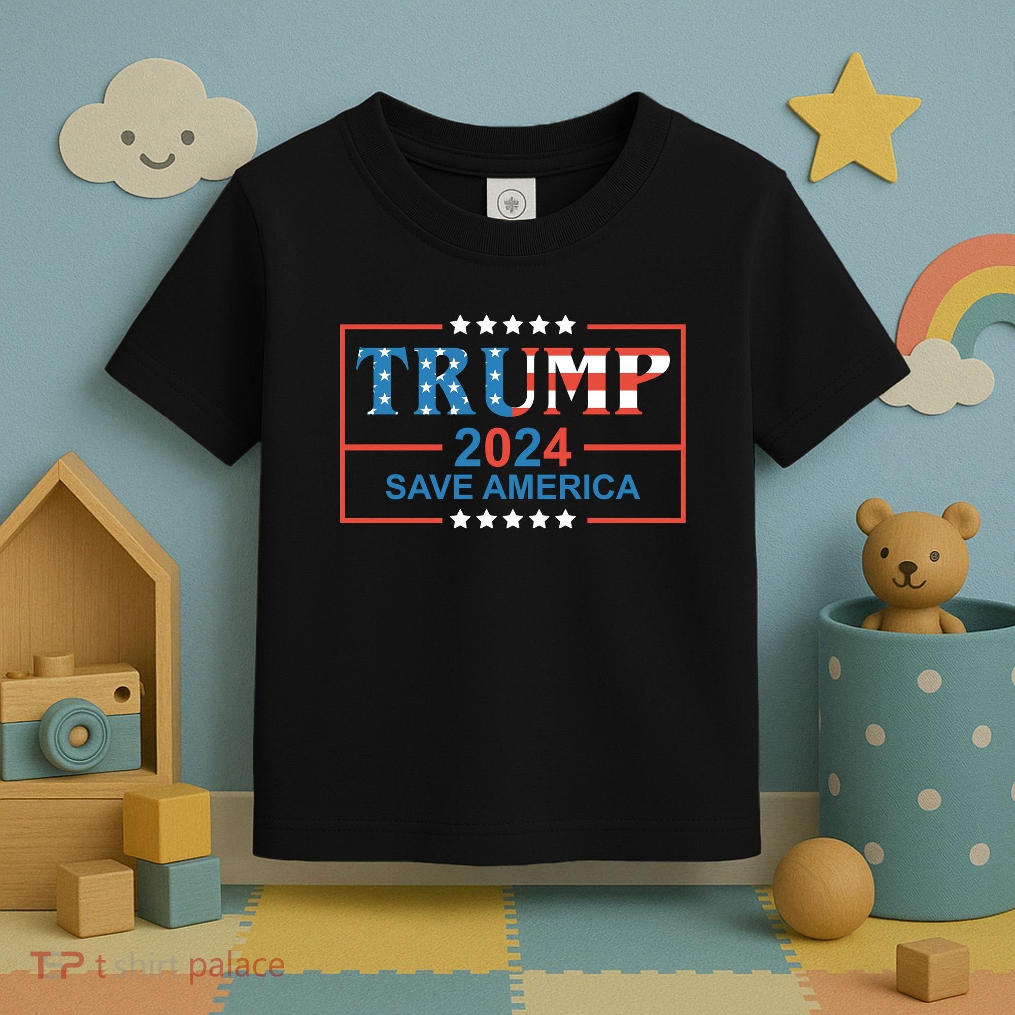 Trump 2024 Save America Toddler T-Shirt
