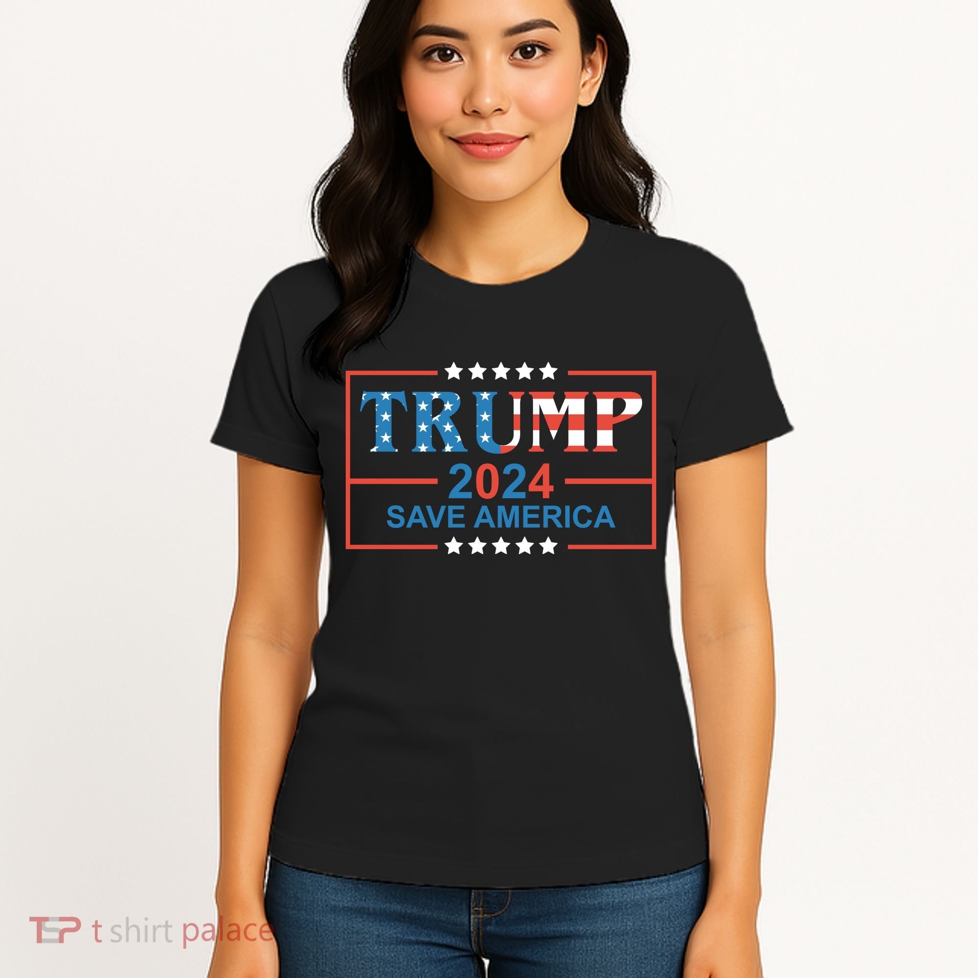 Trump 2024 Save America Women's T-Shirt
