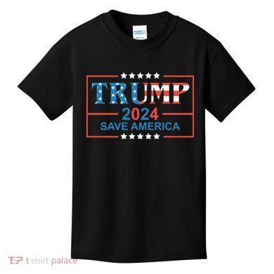 Trump 2024 Save America Kids T-Shirt