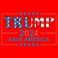 Trump 2024 Save America Santa Hat thumb 1