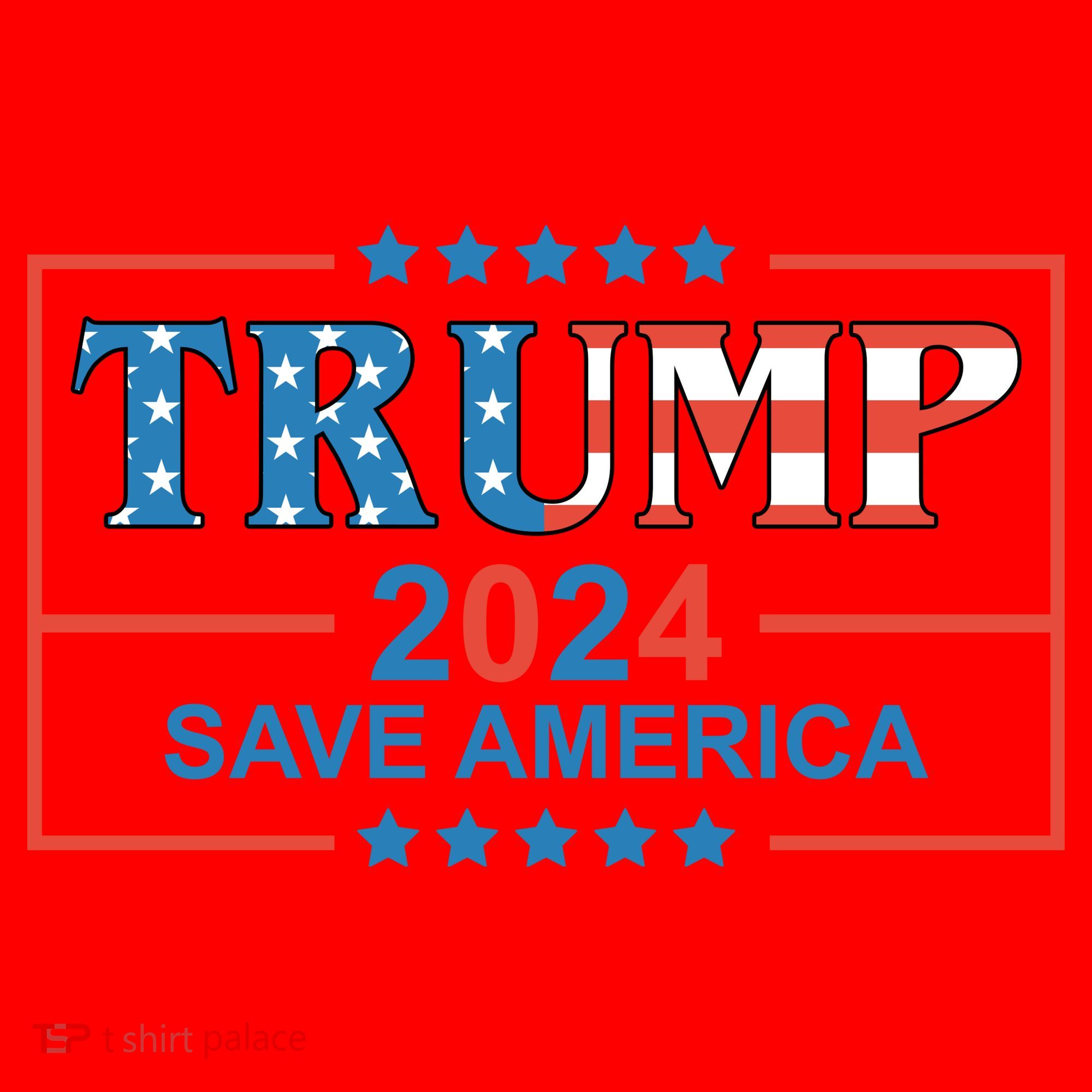 Trump 2024 Save America Santa Hat
