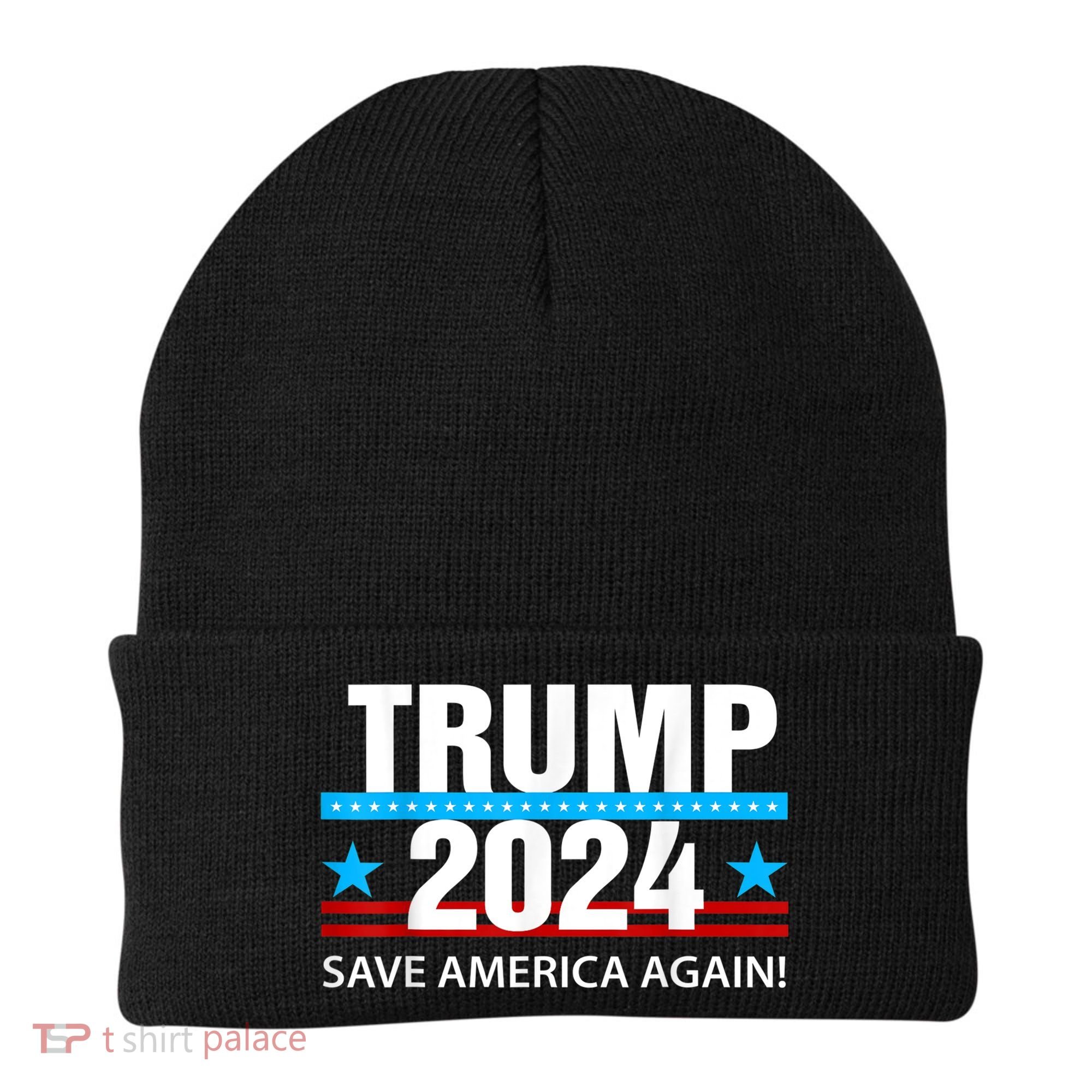 TRUMP 2024 Save America Again Pro Trump Beanie
