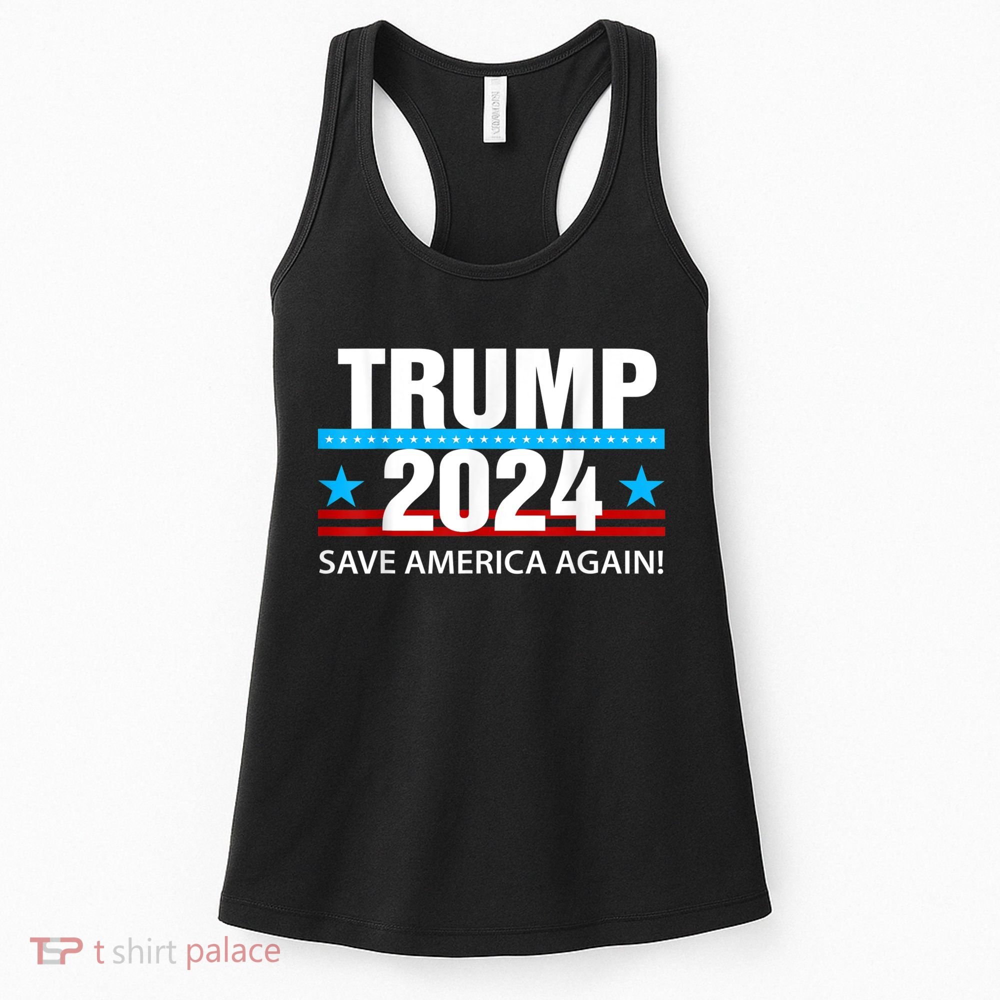 TRUMP 2024 Save America Again Pro Trump Women's Tank Top