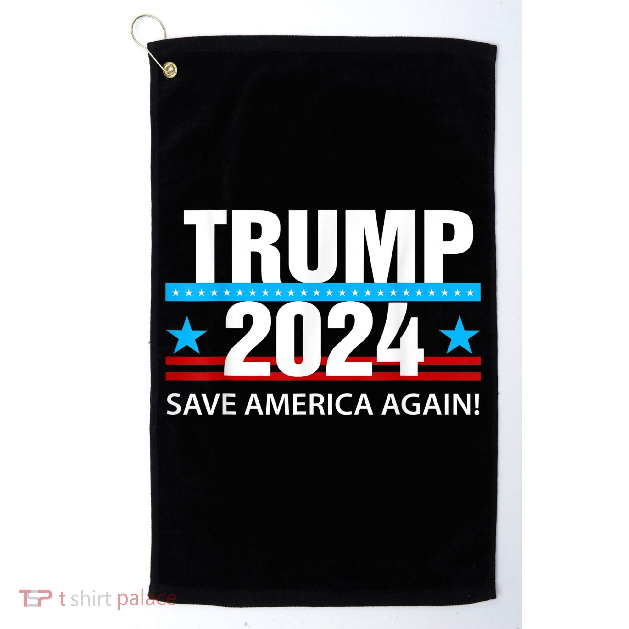 TRUMP 2024 Save America Again Pro Trump Golf Towel