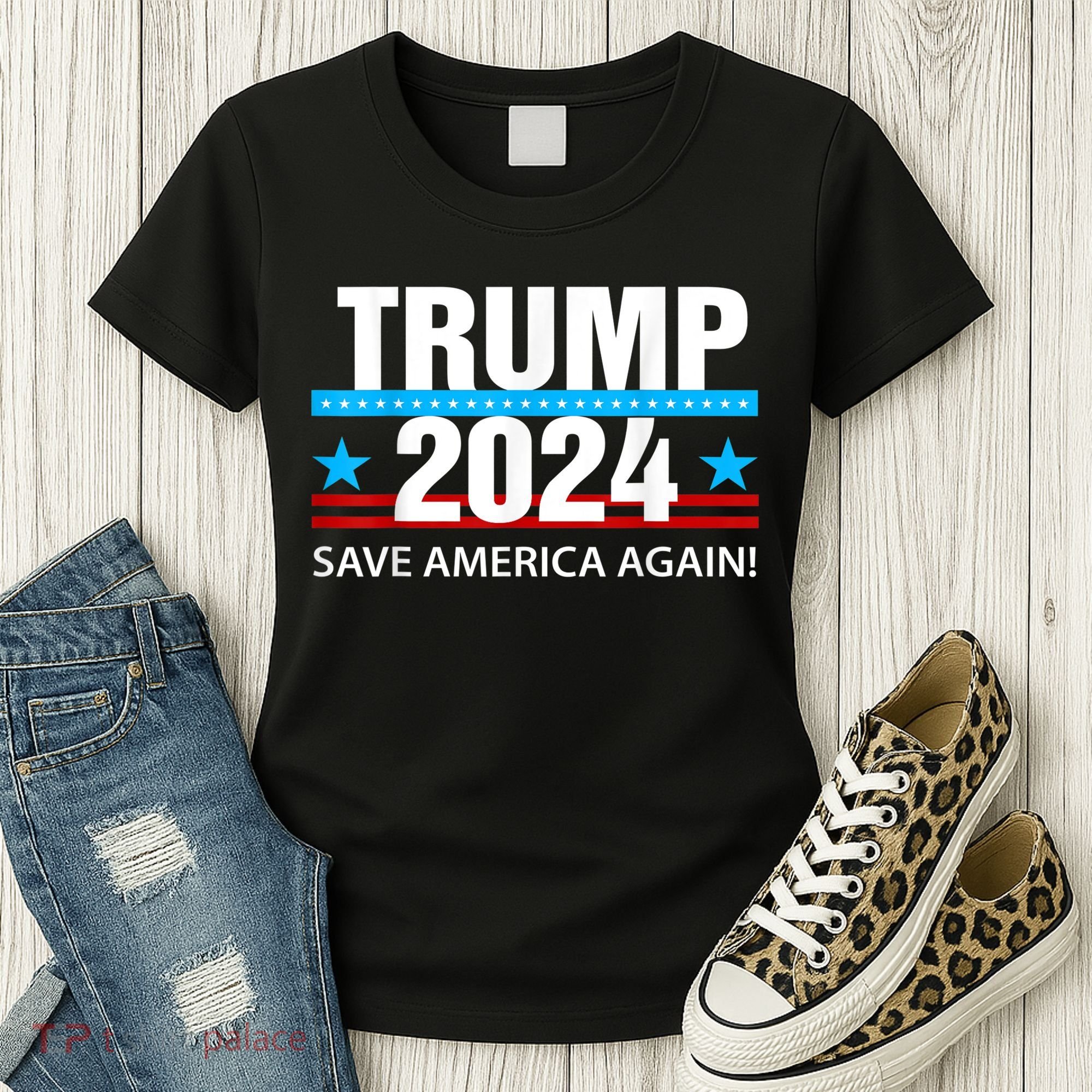 TRUMP 2024 Save America Again Pro Trump Women's T-Shirt