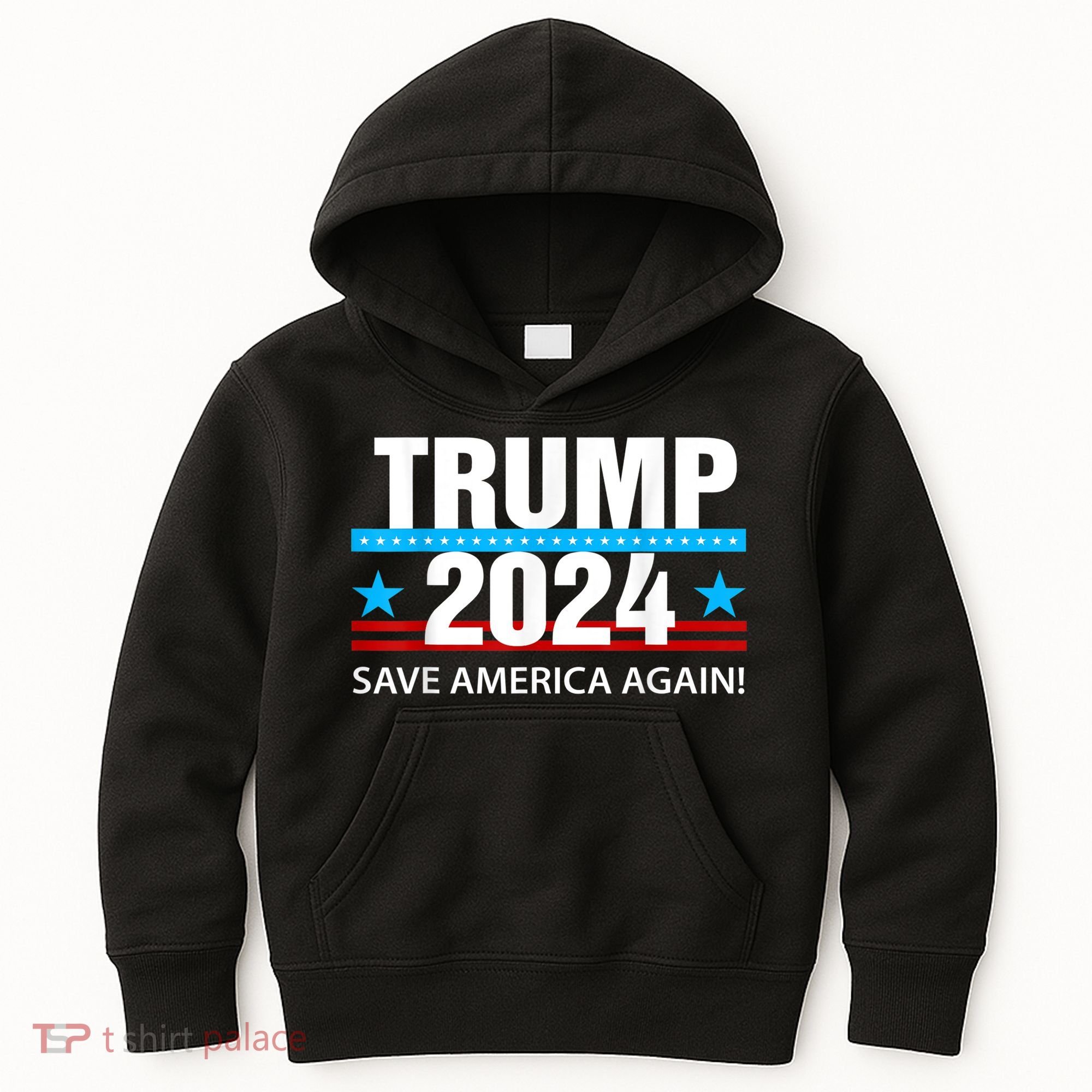 TRUMP 2024 Save America Again Pro Trump Kids Hoodie