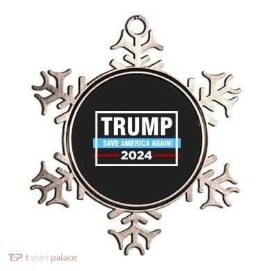 Trump 2024 Save America Again Ornament